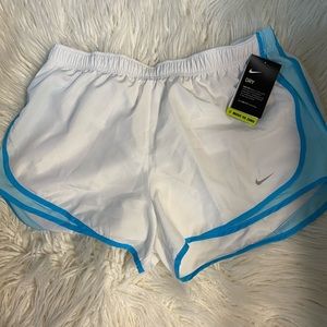 Women’s White Nike Dri-Fit XL Shorts